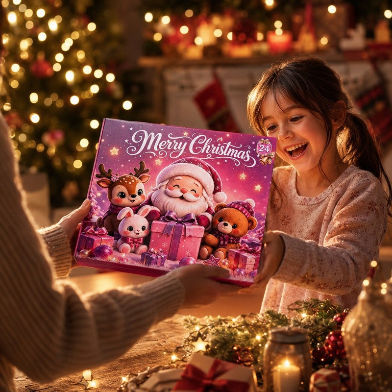 Calendrier de l'Avent Kit Bracelets de Noël – 24 cases