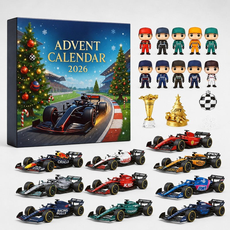Calendrier de l'Avent Formule 1 2026 – Sport automobile